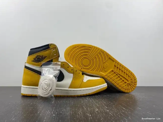 Boostmaster lin Yellow DZ5485-701 Jordan High Ochre 1 OG Air 0509